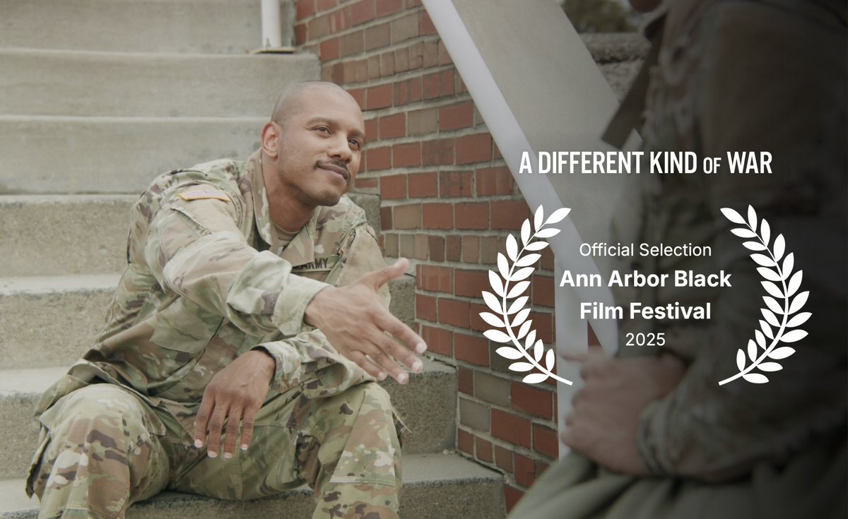 Ann Arbor Black Film Festival here we come! #ADifferentKindofWar