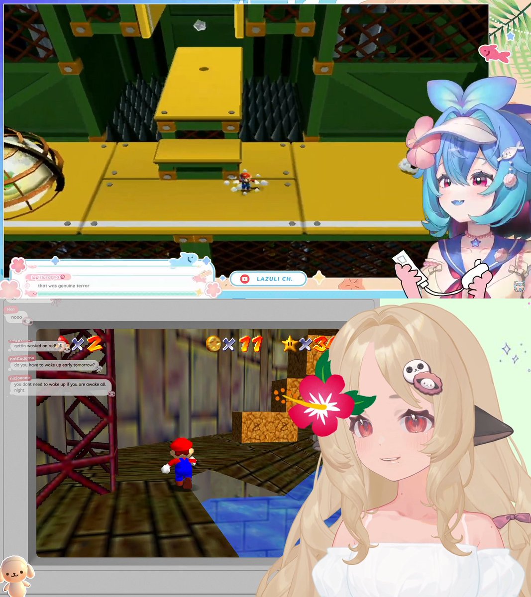 LapisLasagna's tweet image. Luli and Essie are totally twinning today 🥹