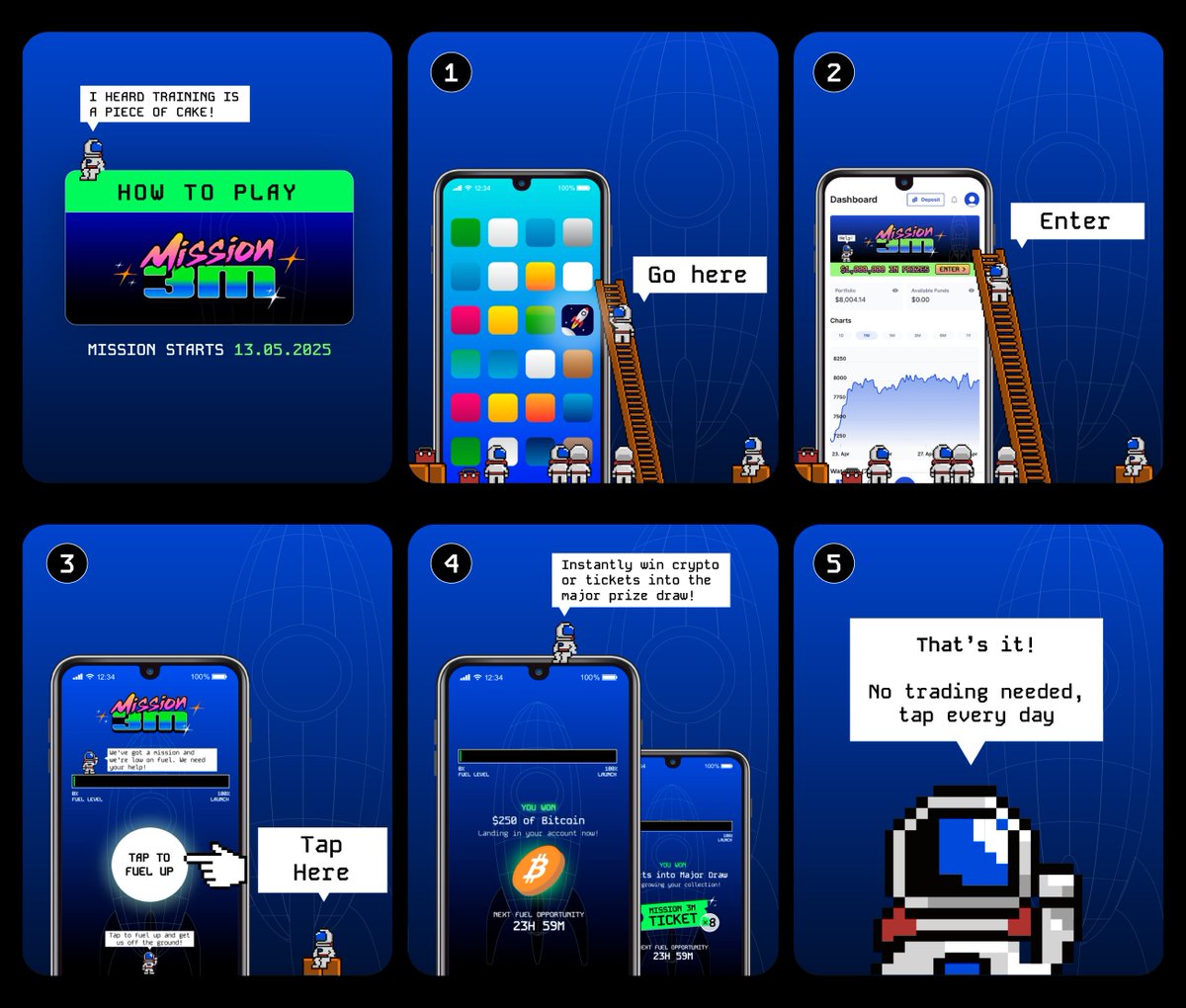 How to play Mission 3M - Visual Explainer 🤓

Mission starts on 13.05.25

#Mission3M