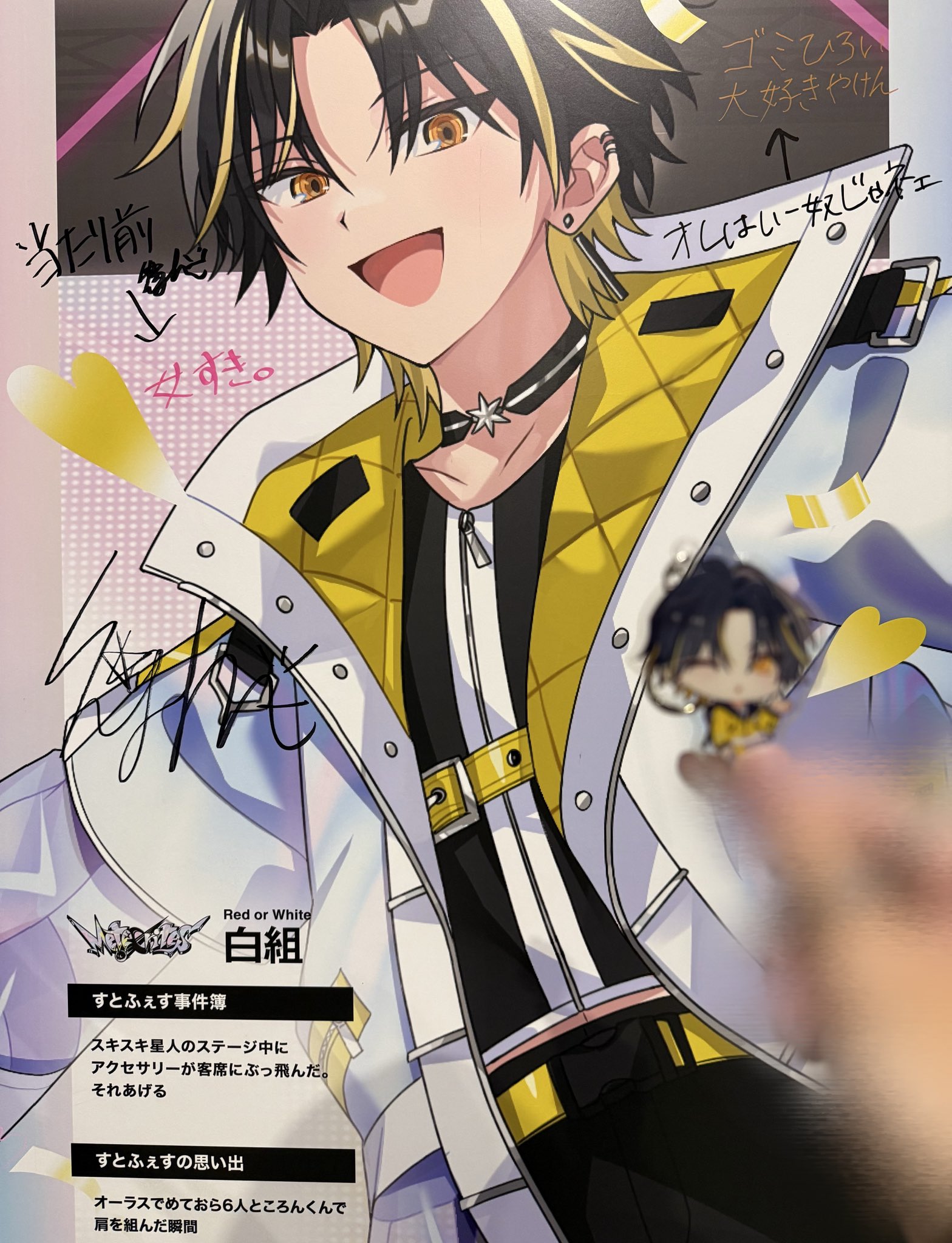 明雷らいと すとふぇす 缶バッジ すとふぇす