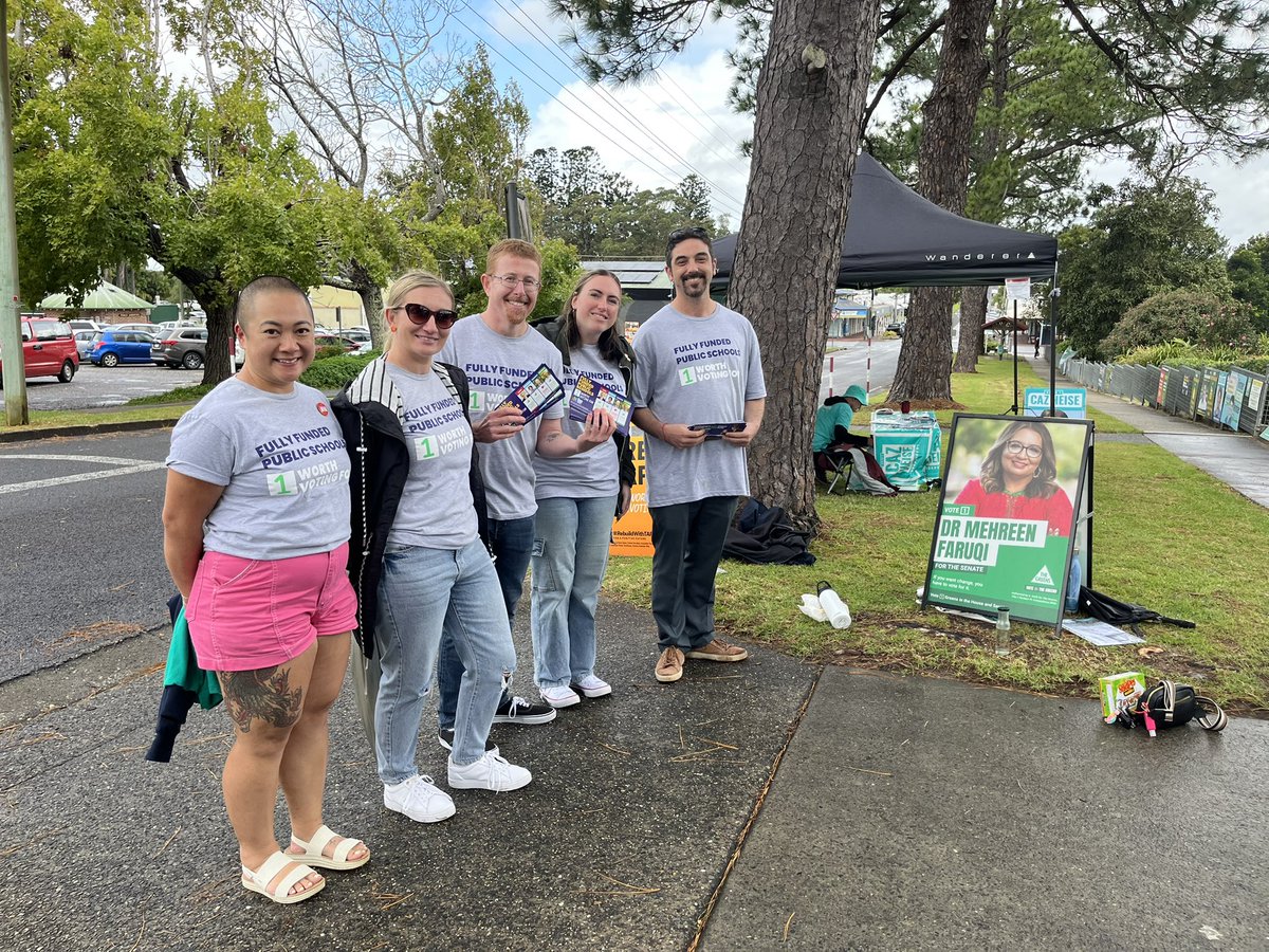 Armidale, Bellingen and Moree Teachers Associations out for public schools funding #DontRiskDutton