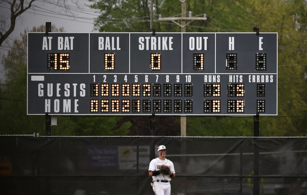 Zebras defeat Carroll 9-6. Next game is Monday against Wabash at home. Come out and support! 

#zebrabaseball