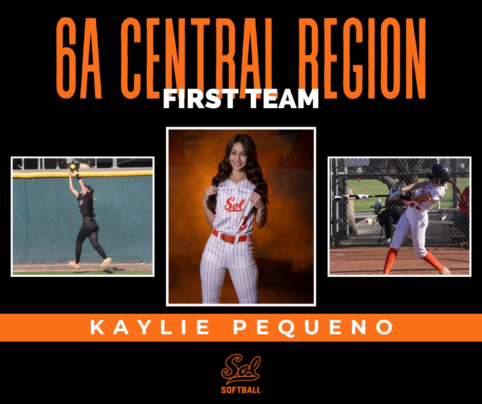 ✨ ALL-REGION RECOGNITION ✨ Congratulations Kaylie for being recognized as Central All-Region First Team as a Position Player 🥎 Well deserved! 🧡💛 <a href="/CdS_Aztecs/">Corona del Sol Athletics</a> <a href="/cds_equipment/">CdS Athletic Equipment</a>
