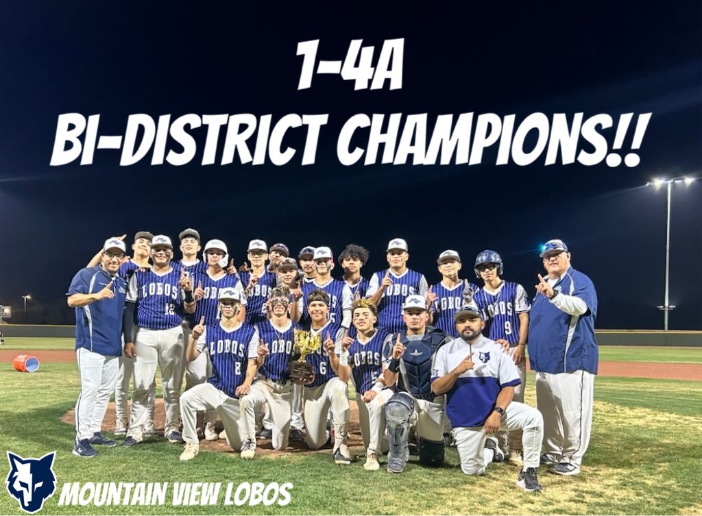 DJ Check (@djcheck2) on Twitter photo Congratulations to your 1-4A Bi-District Champions. 20 year playoff win drought ended! Way to go Lobos! ππΊβΎοΈ
<a href="/ClintISD/">Clint ISD</a> <a href="/GeoffreyKimble1/">Geoff Kimble-Principal MVHS</a> <a href="/Fchavezeptimes/">Felix Chavez</a> Congratulations to your 1-4A Bi-District Champions. 20 year playoff win drought ended! Way to go Lobos! ππΊβΎοΈ
<a href="/ClintISD/">Clint ISD</a> <a href="/GeoffreyKimble1/">Geoff Kimble-Principal MVHS</a> <a href="/Fchavezeptimes/">Felix Chavez</a>