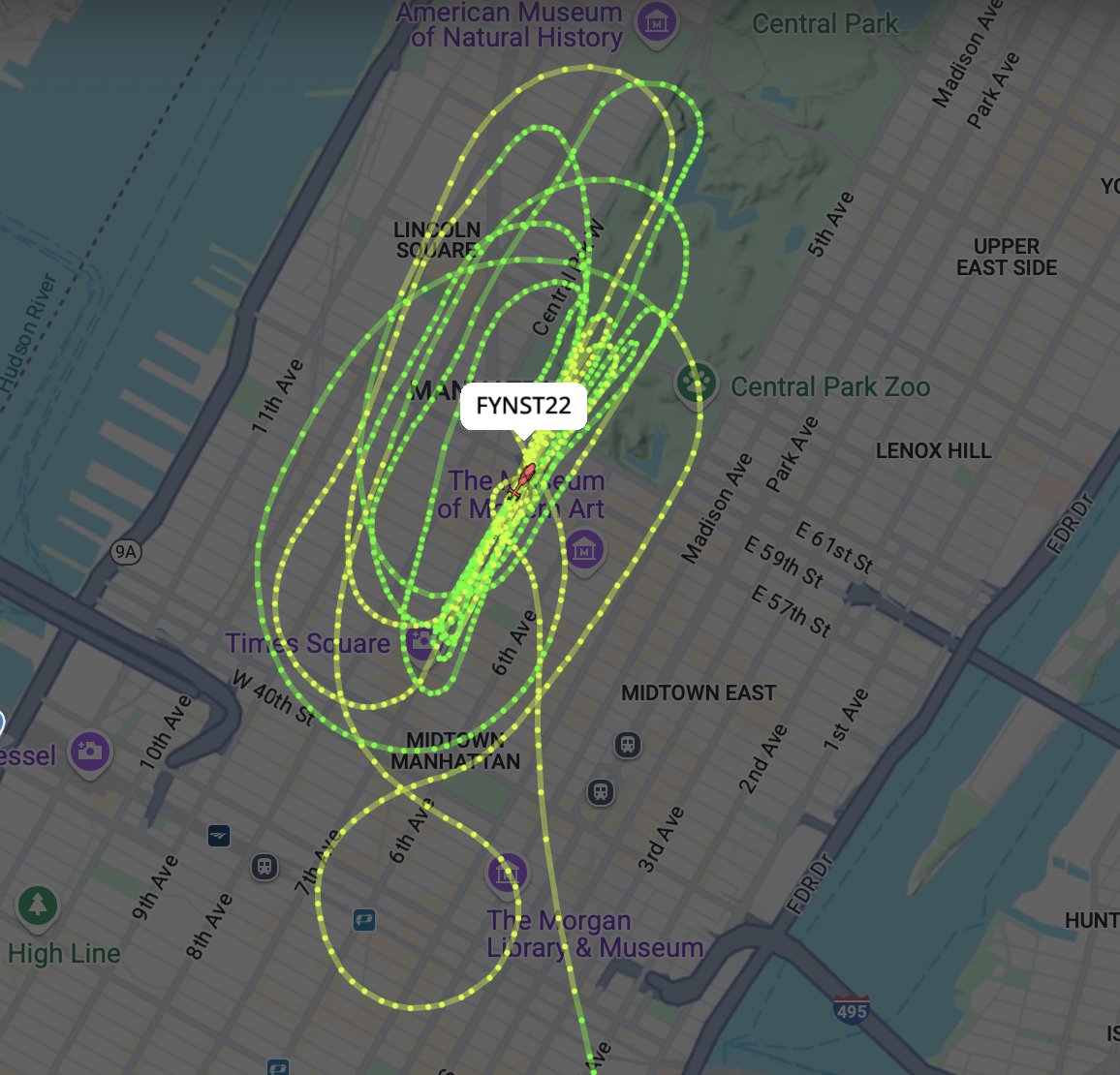Kara__Kelly's tweet photo. @galeabrewer @NYPDPC Public safety or joyriding? 
I have never complained about #NYPD flights before, but this is ridiculous.  #stopthechop #citynoise https://t.co/Ci7Cbj1Zrl