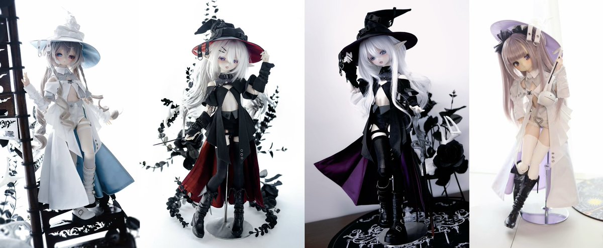 ポータブル魔女 mdd 白×紫　白箱事務所 ポータブル魔女 mdd 白×紫 白箱事務所 白箱事務所」『ポータブル