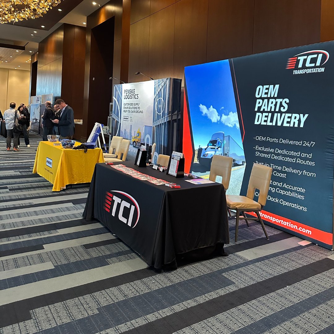 tci_leasing's tweet image. 🚛 That’s a wrap on NAPB 2025!
Thanks to Ducker Carlisle for such an incredible event & to everyone who stopped by our booth—we loved sharing how TCI Transportation delivers customized, sustainable solutions that scale with your business.
#NAPB2025 #TCITransportation