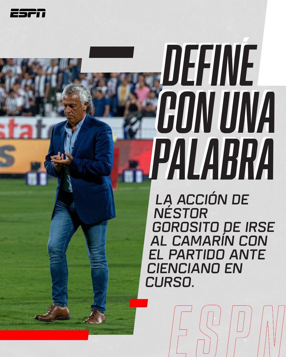 ESPN Perú (@espnperu) on Twitter photo En la previa del penal de Christian Cueva, Néstor Gorosito 🇦🇷 decidió cruzar toda la cancha para irse a los vestuarios.
Le hizo unos gestos a Brunto Pérez (puño al rostro) y se terminó yendo expulsado del Alianza Lima vs Cienciano.
📸 <a href="/palomadelsolar/">Paloma Del Solar | Fotógrafa</a> En la previa del penal de Christian Cueva, Néstor Gorosito 🇦🇷 decidió cruzar toda la cancha para irse a los vestuarios.
Le hizo unos gestos a Brunto Pérez (puño al rostro) y se terminó yendo expulsado del Alianza Lima vs Cienciano.
📸 <a href="/palomadelsolar/">Paloma Del Solar | Fotógrafa</a>
