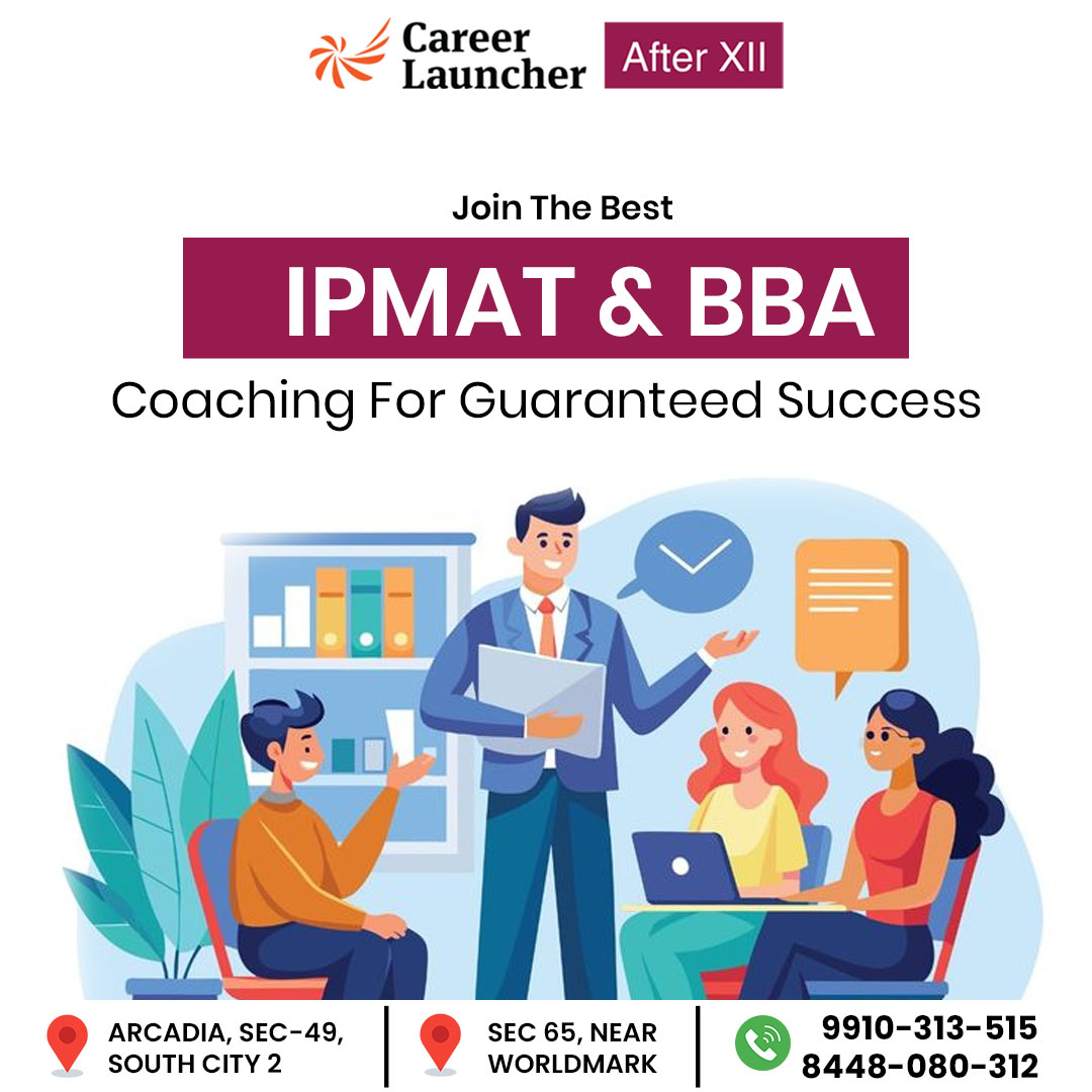 CLGurgaonSCity's tweet image. IPMAT &amp;amp; BBA entrance coaching in Gurgaon – Expert mentors, best resources, and outstanding results! 📖💡

🌏 careerlauncher.com/gurgaon/southc…
📱 +91 9910313515
🌏 careerlauncher.com/gurgaon/sector…
📱 +91-9999996052

#IPMATPreparation #IPMAT #ExamPreparation #IPMATClasses #MBAEntranceExam