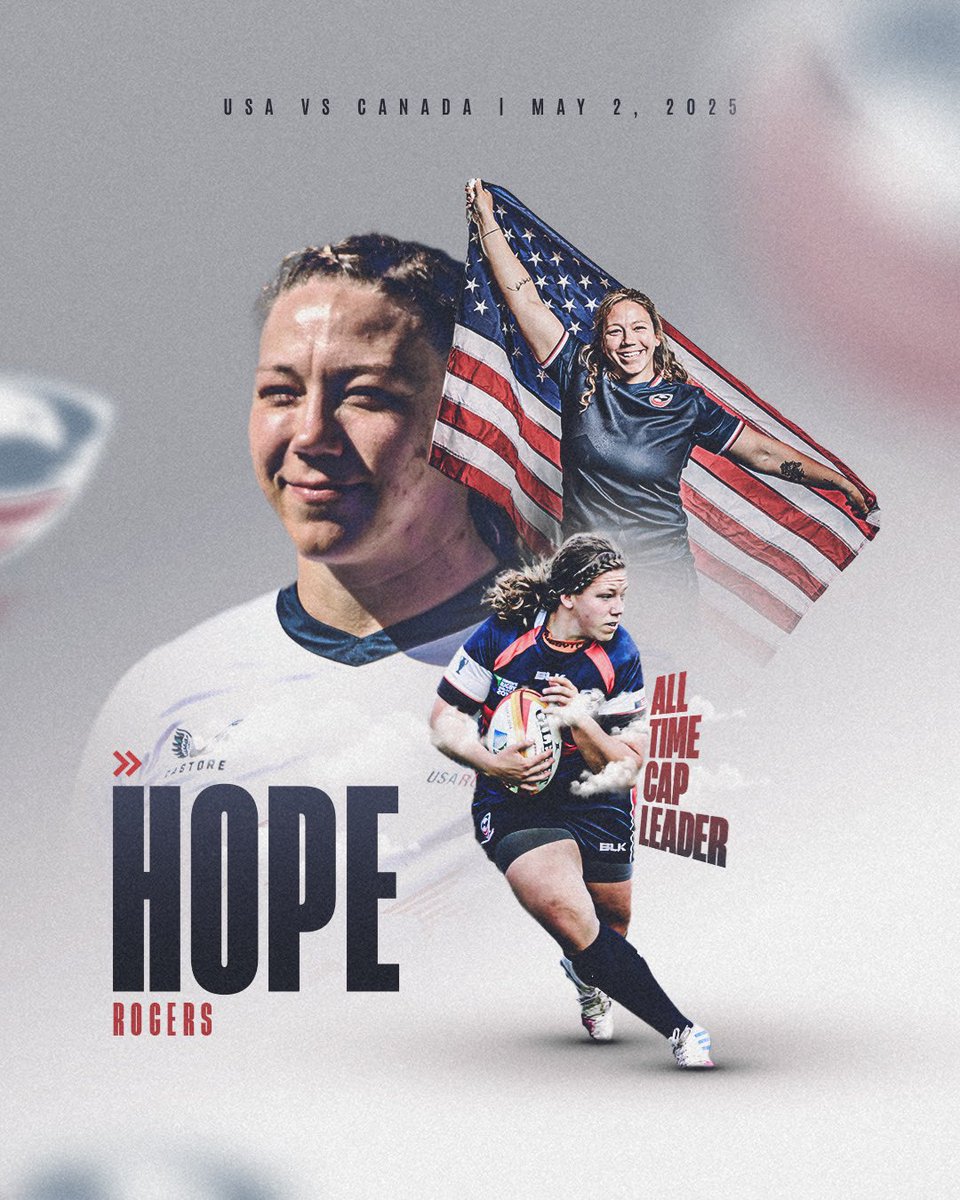 Simply the best 🙌

Congrats Hope Rogers, the USA Women’s Eagle’s all new career cap leader.