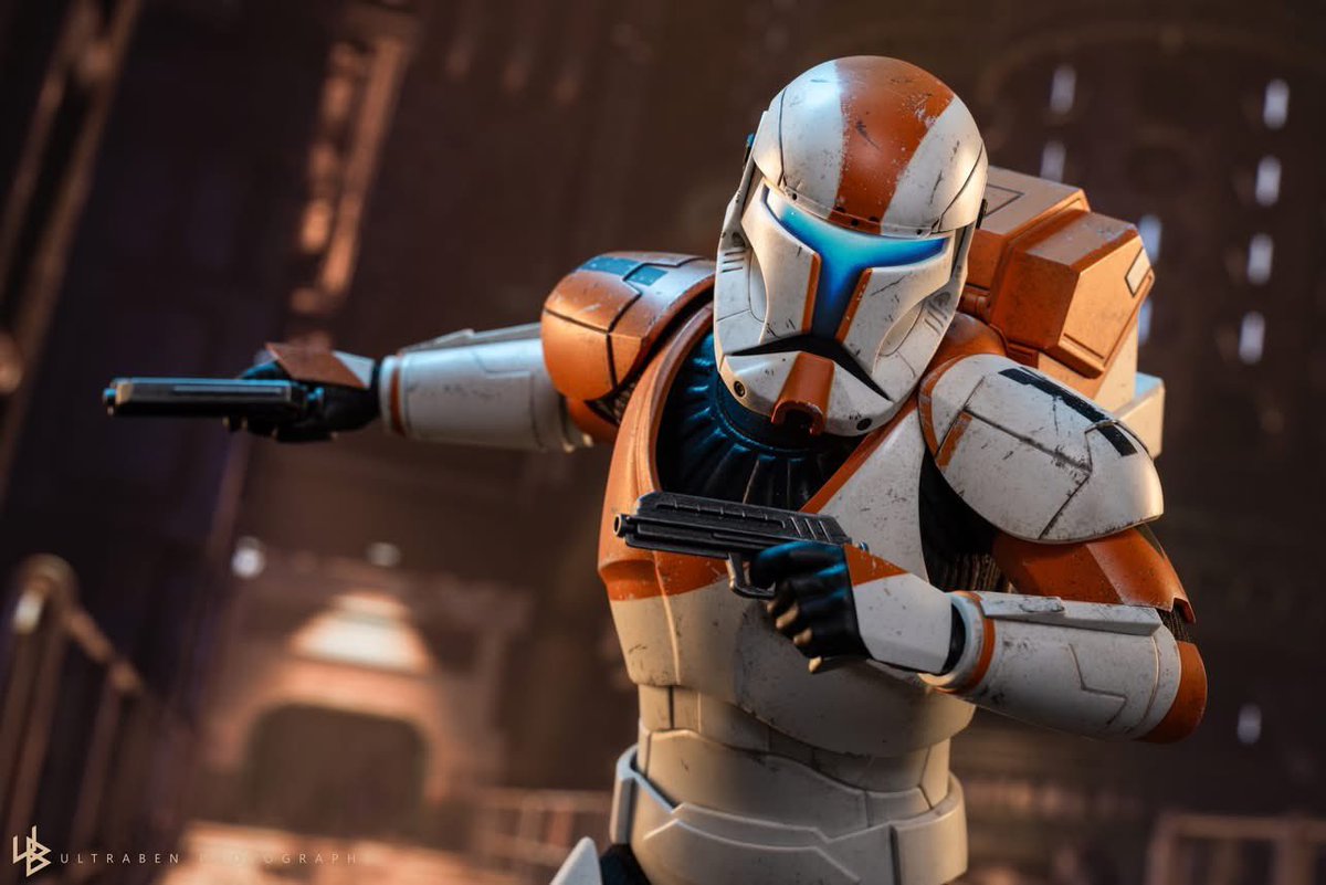 one6Update's tweet image. #HotToys released Clone Commando Boss from Star Wars: The Clone Wars. These are the release photos.

3/🧵

#CloneCommandoBoss #StarWars #TheCloneWars #LucasFilm #HotToysCollectibles #SixthScale #ホットトイズ