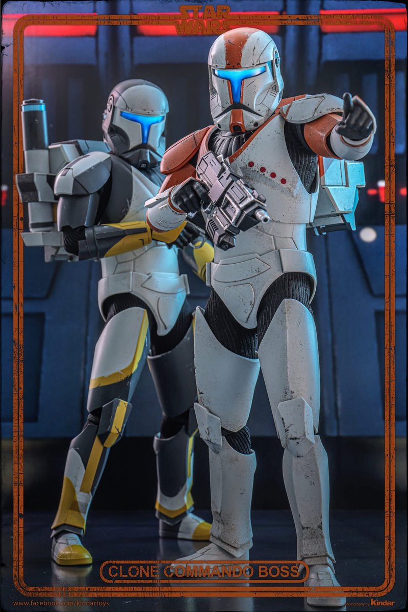 one6Update's tweet image. #HotToys released Clone Commando Boss from Star Wars: The Clone Wars. These are the release photos.

1/🧵

#CloneCommandoBoss #StarWars #TheCloneWars #LucasFilm #HotToysCollectibles #SixthScale #ホットトイズ