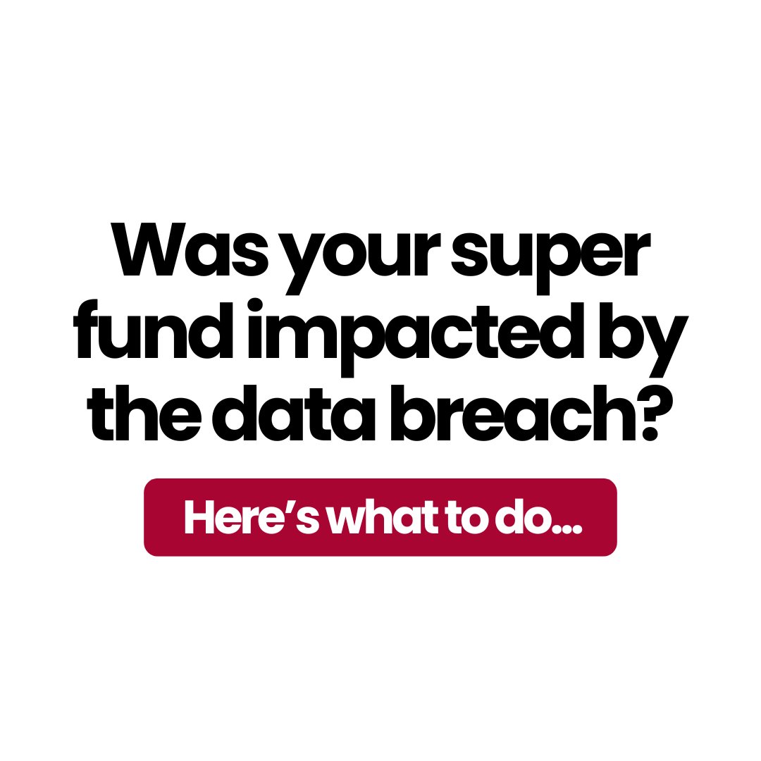 You're probably aware of the recent superannuation data breaches.

If you've been affected, your fund will contact you.

But, what else should you do?

✅ Change your password

✅ Turn on two factor authentication

✅ Stay alert for unusual activity 

 hubs.la/Q03kmBJ00