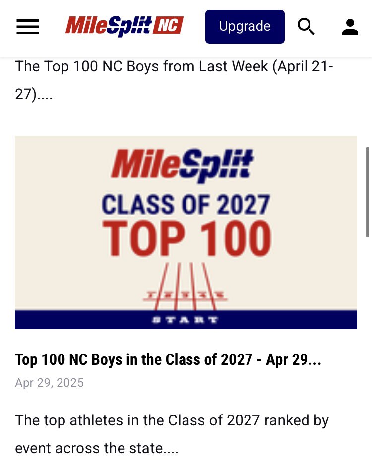 makel_233's tweet image. Conference meet sophomore szn 
With a 50.54 Pr in 400m/ HJ fist year doing it with a Pr of 5’10
#Recruiting #trackandfield 
Qualify for regionals in 
.400m
.4x2
.4x4
Top 💯in the class 2027