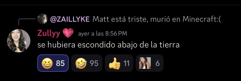 Zullyupdates's tweet photo. Zully en discord 😆 @zullyy_cs https://t.co/KyFTie3q7x