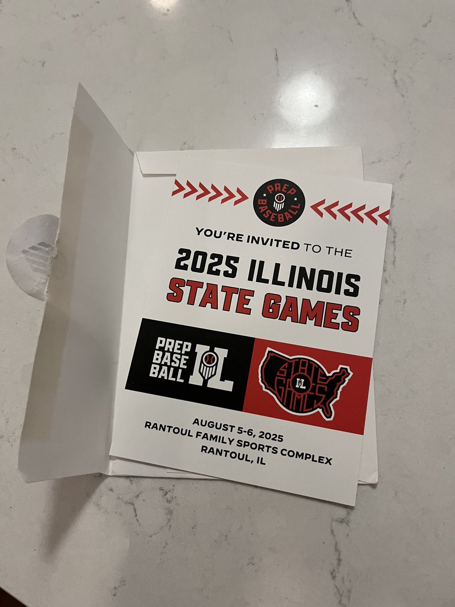 Thank you for the invite <a href="/PrepBaseballIL/">Prep Baseball Illinois</a>