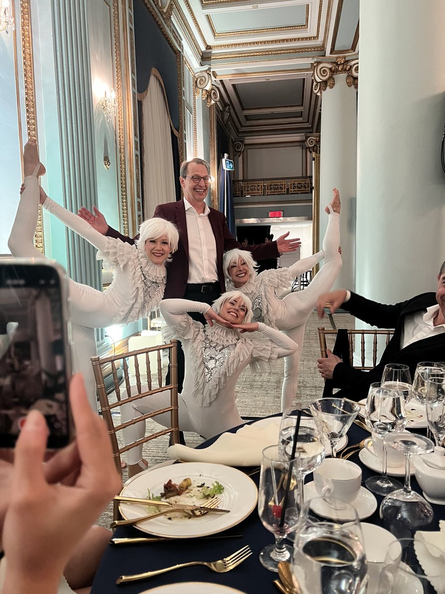 <a href="/ASPO_PEDSOTO/">ASPO</a> with <a href="/ubc_health/">UBC Health</a> ENT colleagues with performance by <a href="/Cirque/">Cirque du Soleil</a> #ASPO2025
