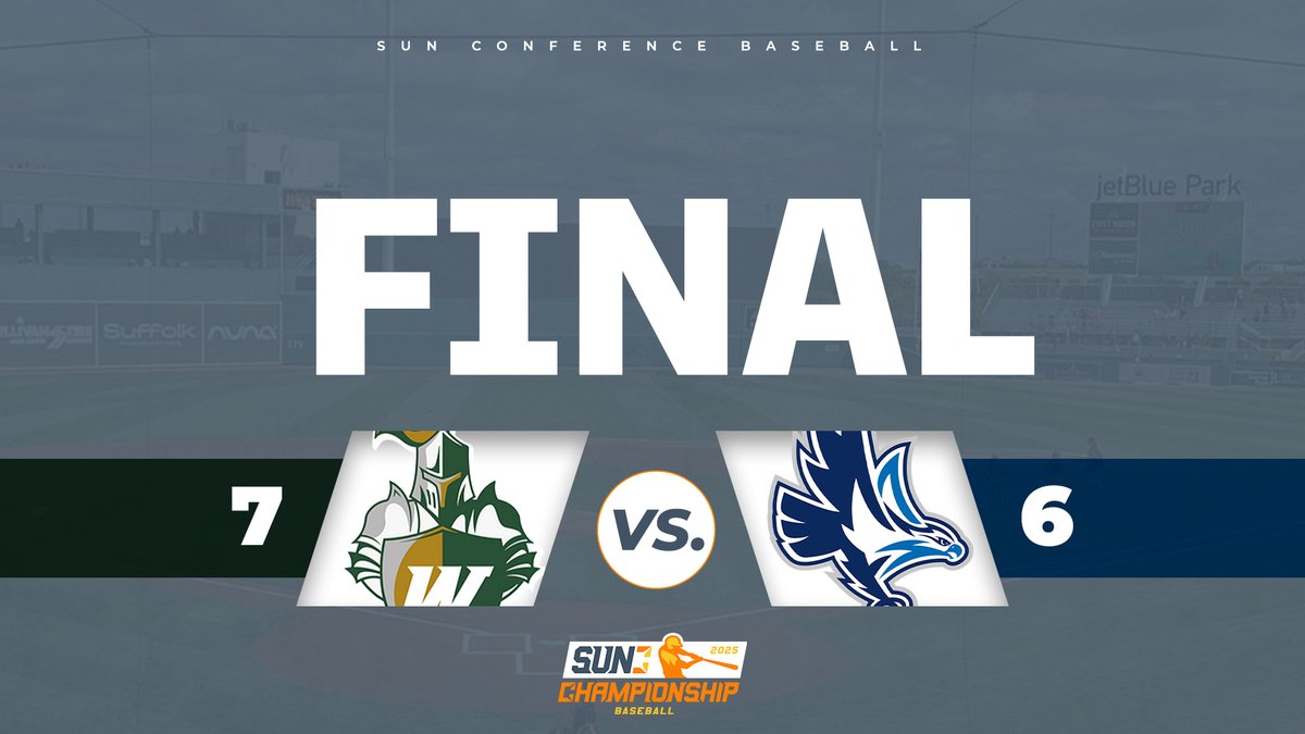 The Sun Conference (@sunconference) on Twitter photo 🏆 <a href="/webber_bsb/">Webber Baseball</a> edges Keiser 7-6.
The Warriors advance to face Southeastern in tomorrow’s winner’s bracket game at 11:00 a.m. Keiser will take on Warner in a 2:30 p.m. elimination matchup. 🏆 <a href="/webber_bsb/">Webber Baseball</a> edges Keiser 7-6.
The Warriors advance to face Southeastern in tomorrow’s winner’s bracket game at 11:00 a.m. Keiser will take on Warner in a 2:30 p.m. elimination matchup.