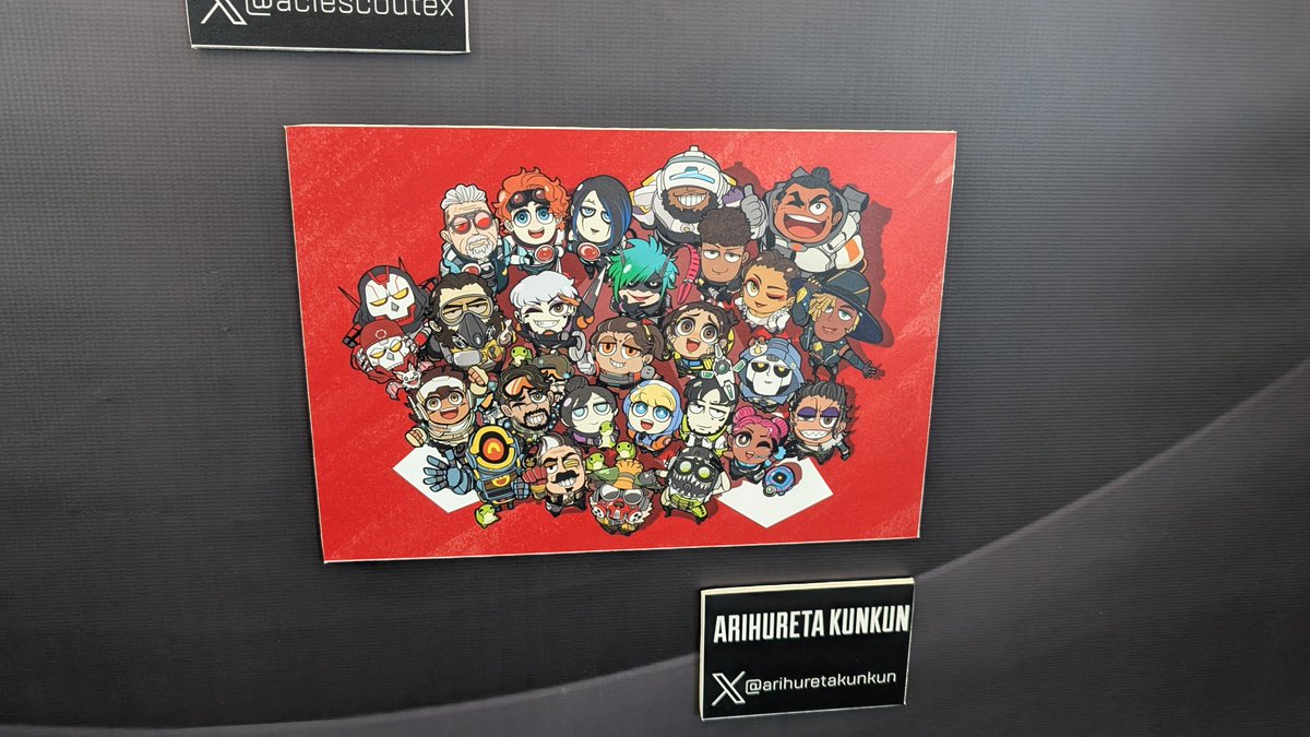 arihuretakunkun's tweet image. 私事で恐縮ですが、
このイラストがイベント開催中
展示して頂けることになりました！
#ALGSOpen  #ApexLegends 
詳細ページは後々公開とのことですので
お楽しみに！
盛り上がって参りましょ～！！！
x.com/ALGS_JP/status…