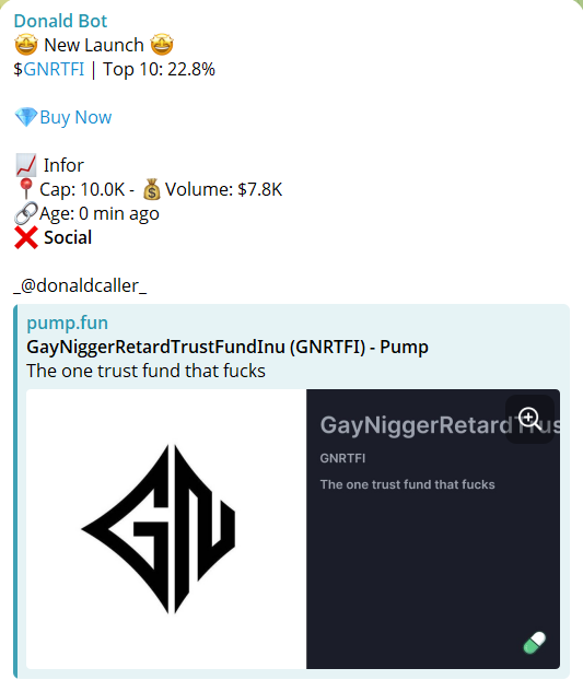 donaldcaller's tweet photo. 💥 $GNRTFI popped — X7.9 from the call!
📍 From $10.0K → $79.3K

AbivwPt824q7VibkYH7XxJ2BnjhkhtB1Eash2rSSpump

Early entries got paid. Simple as that.
#GNRTFI #Grok #Sol #GOLD #Potus https://t.co/dpa5lqNhVY