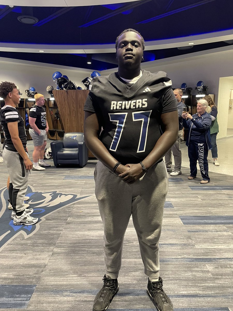 Tasloach Bilew (@tythe1st_) on Twitter photo Had a great day down at the <a href="/ReiverFootball/">IWCC Reiver Football</a> Junior day!
Thank you <a href="/Coach_KD75/">Kendrick Davis</a> for the invite! Had a great day down at the <a href="/ReiverFootball/">IWCC Reiver Football</a> Junior day!
Thank you <a href="/Coach_KD75/">Kendrick Davis</a> for the invite!