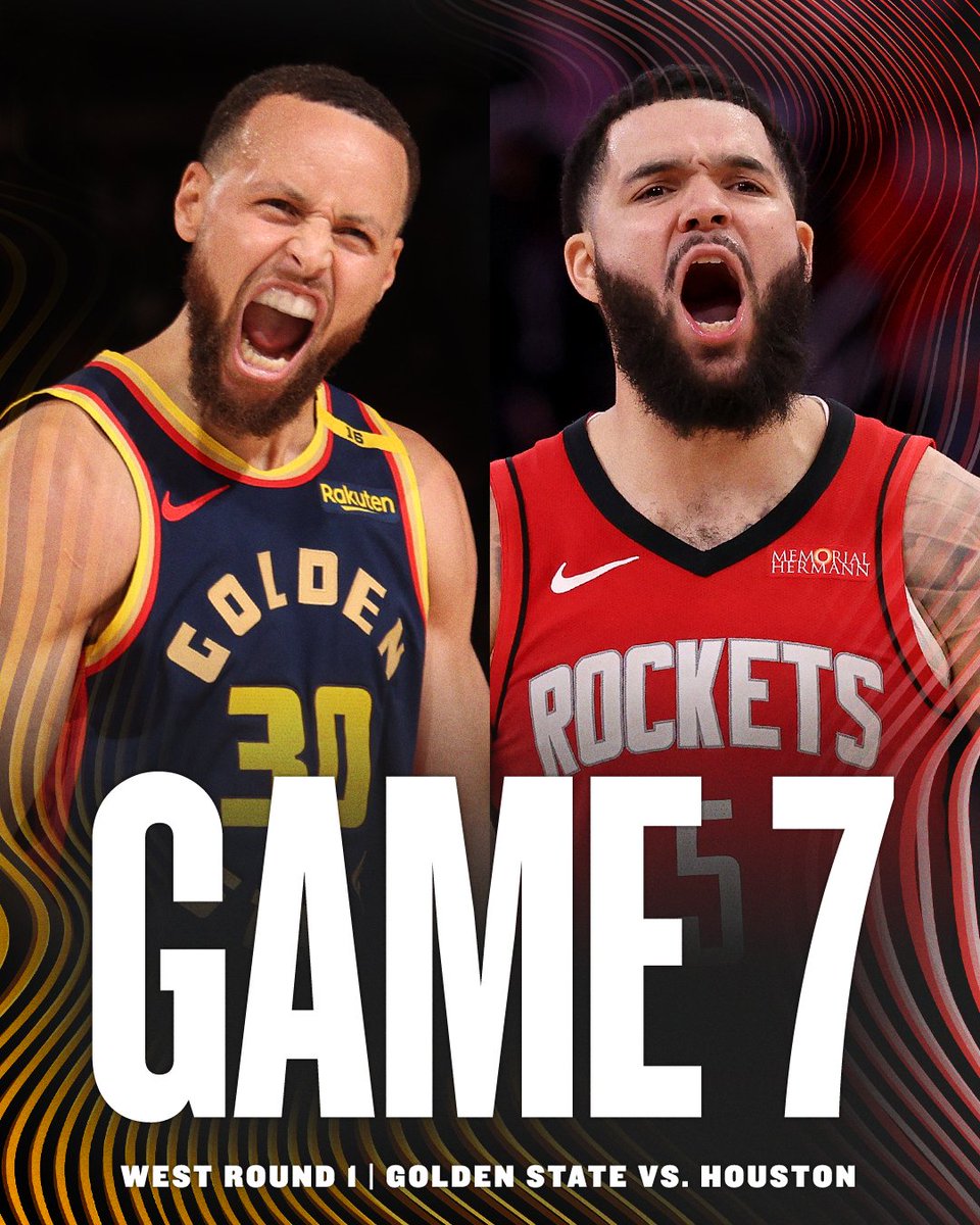ROCKETS FORCE GAME 7 🚀

The Warriors head back to Houston with their season on the line 👀