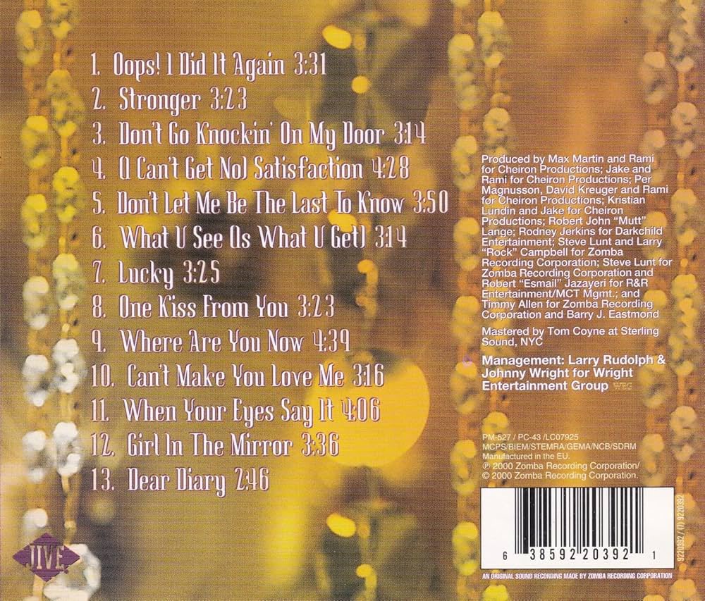 25 years ago today, Britney Spears released ‘Oops!… I Did It Again.’