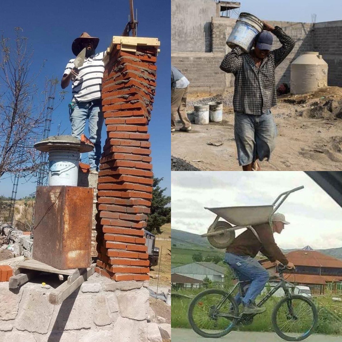 CerebrosG's tweet photo. 3 de mayo, Día del Albañil.

Hoy celebramos a quienes, con sus manos, construyen los cimientos de nuestros sueños. Sin los albañiles, no tendríamos un hogar, un techo, ni un refugio donde compartir la vida. Ellos hacen posible lo más esencial: tener un lugar donde vivir. Valoremos su esfuerzo, su trabajo y su dignidad. ¡Feliz Día del Albañil!”