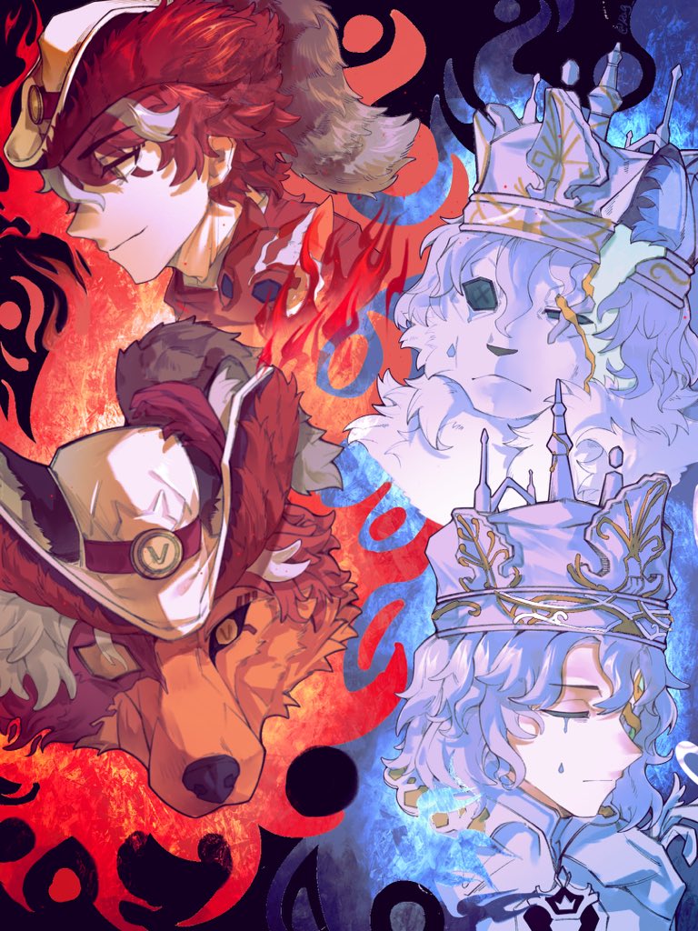RaggedClouds's tweet image. #フロマティ #florimatt #火偶 #第五人格