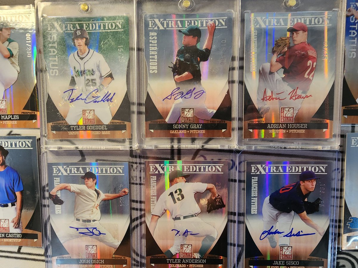 #SmokeBreaks Mitch Mazur (@footballcrdonly) on Twitter photo NASTY Box of EEE βΎοΈ Tonight at #SmokeBreaks! Congrats <a href="/kartelcards/">Kris Schneider</a> on the Sonny Gray ink /100! π₯ + Houser & Goeddel Autos both /25! + Sisco & Wood! <a href="/KDub508Nerdz/">π€kDub π</a> got the Anderson & Osich Autos! Plenty of fire in there π₯ <a href="/CrattyPatty25/">CrattyCards</a> <a href="/JayrCards/">Harry</a> <a href="/17langeb/">BJ Langenbau</a> NASTY Box of EEE βΎοΈ Tonight at #SmokeBreaks! Congrats <a href="/kartelcards/">Kris Schneider</a> on the Sonny Gray ink /100! π₯ + Houser & Goeddel Autos both /25! + Sisco & Wood! <a href="/KDub508Nerdz/">π€kDub π</a> got the Anderson & Osich Autos! Plenty of fire in there π₯ <a href="/CrattyPatty25/">CrattyCards</a> <a href="/JayrCards/">Harry</a> <a href="/17langeb/">BJ Langenbau</a>