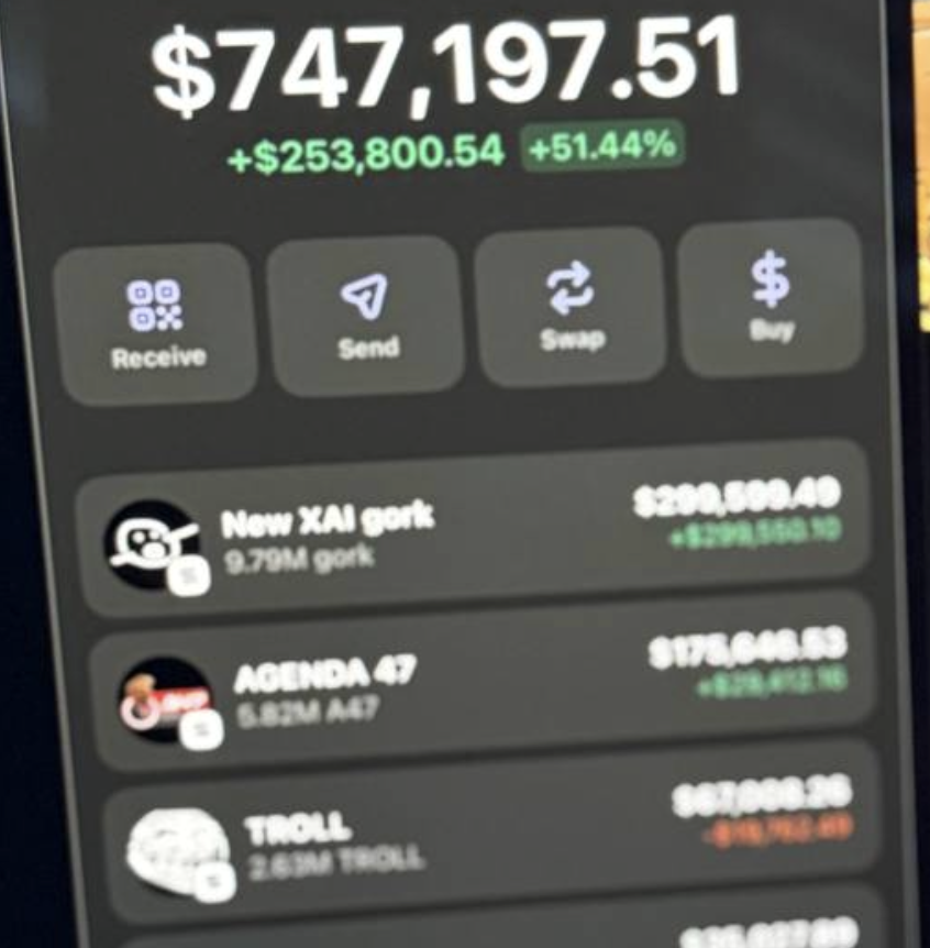 Edwardbayc's tweet image. I&apos;m airdropping $10,000 $GORK among the first 777 people who follow and retweet!  

Drop your wallets + comment $SOL