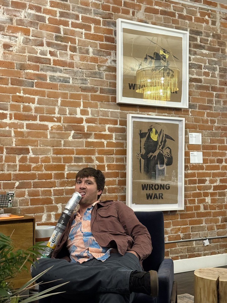Art gallery success. 

Late night crew at <a href="/SpaceDenver/">The Space</a> never disappoints.