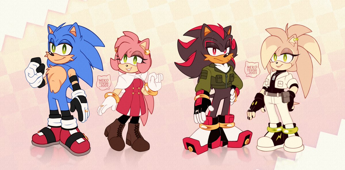 Future Versions✨ #Sonamy #Shadoko #Knuxouge #Silvaze #Taiream