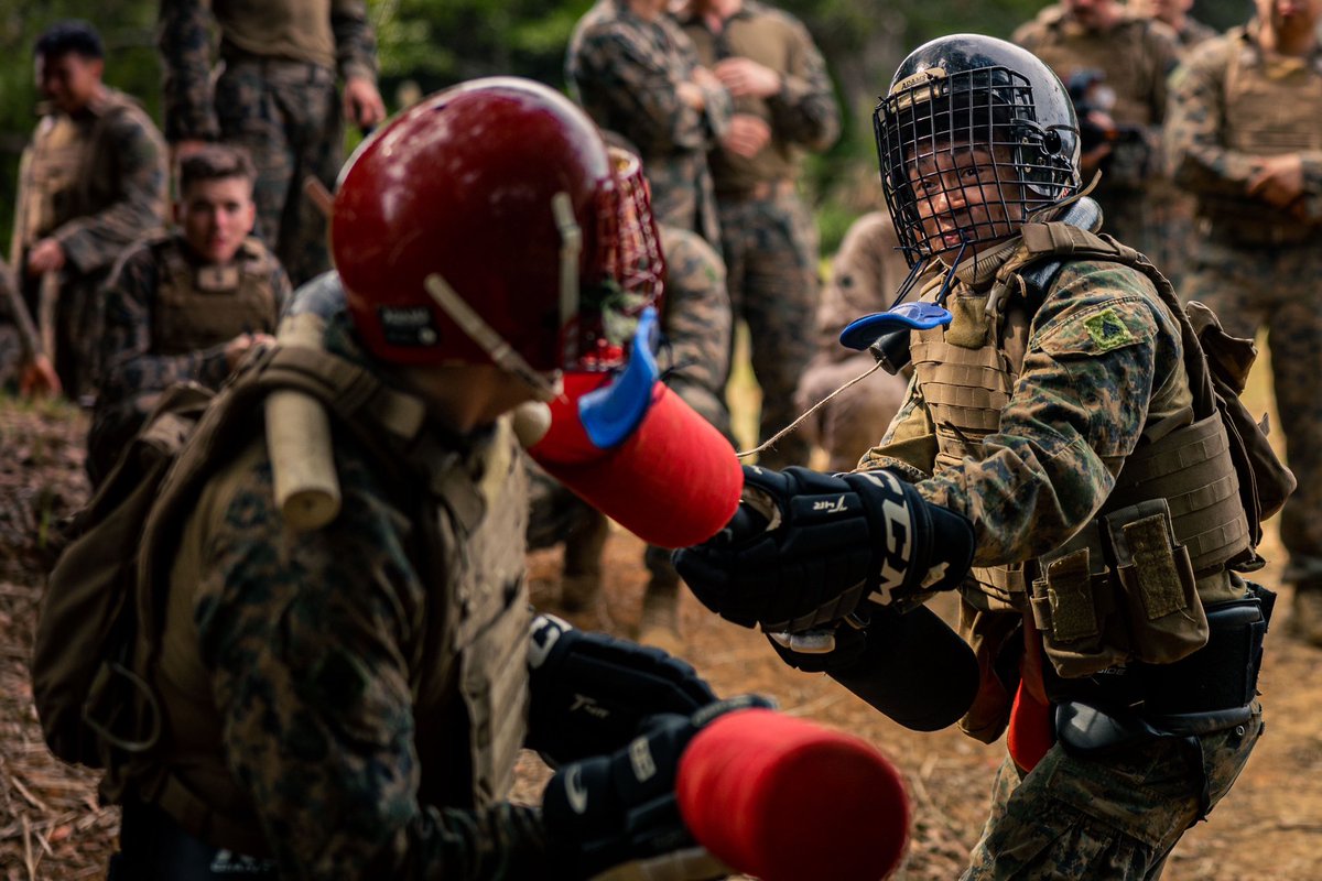 Our Marines participate in a Communication Strategy and Operations Field Training Exercise on Camp Hansen, Okinawa, Japan.