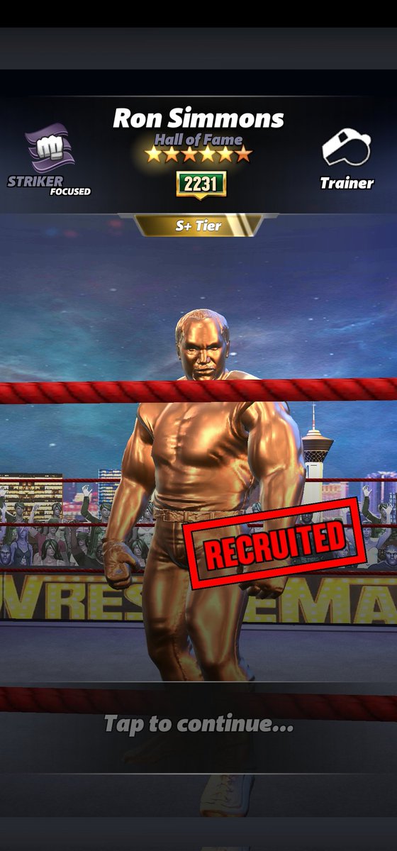 Got Hof Ron Simmons on a 1 pull then got LA Knight on the 7 yeah!!