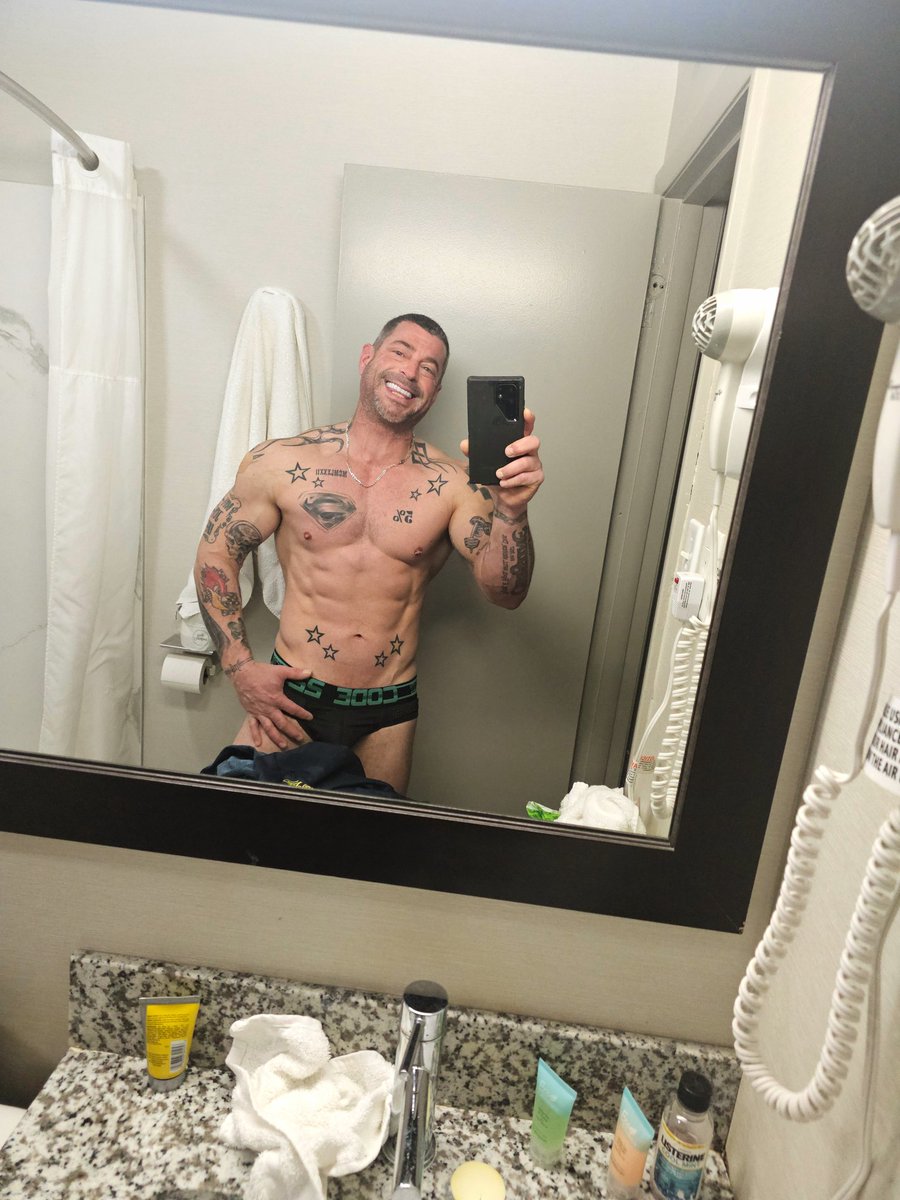 Go to my OF now to watch me blow my load after this selfie!