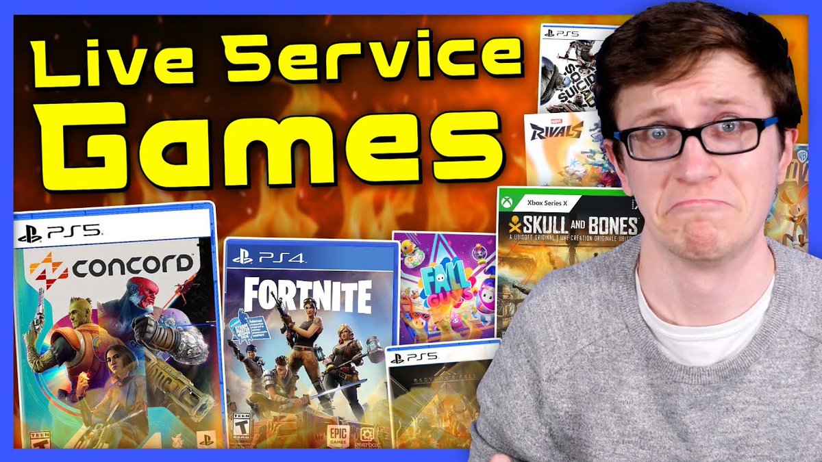 ScottTheWoz's tweet image. I just trained my fingers to type: Here's a new episode of Scott The Woz on live service games! This tweet is the result of weeks of training..blood, sweat, tears...name your fluid, it was used to train my fingers. youtu.be/NrO2GfhqNxM