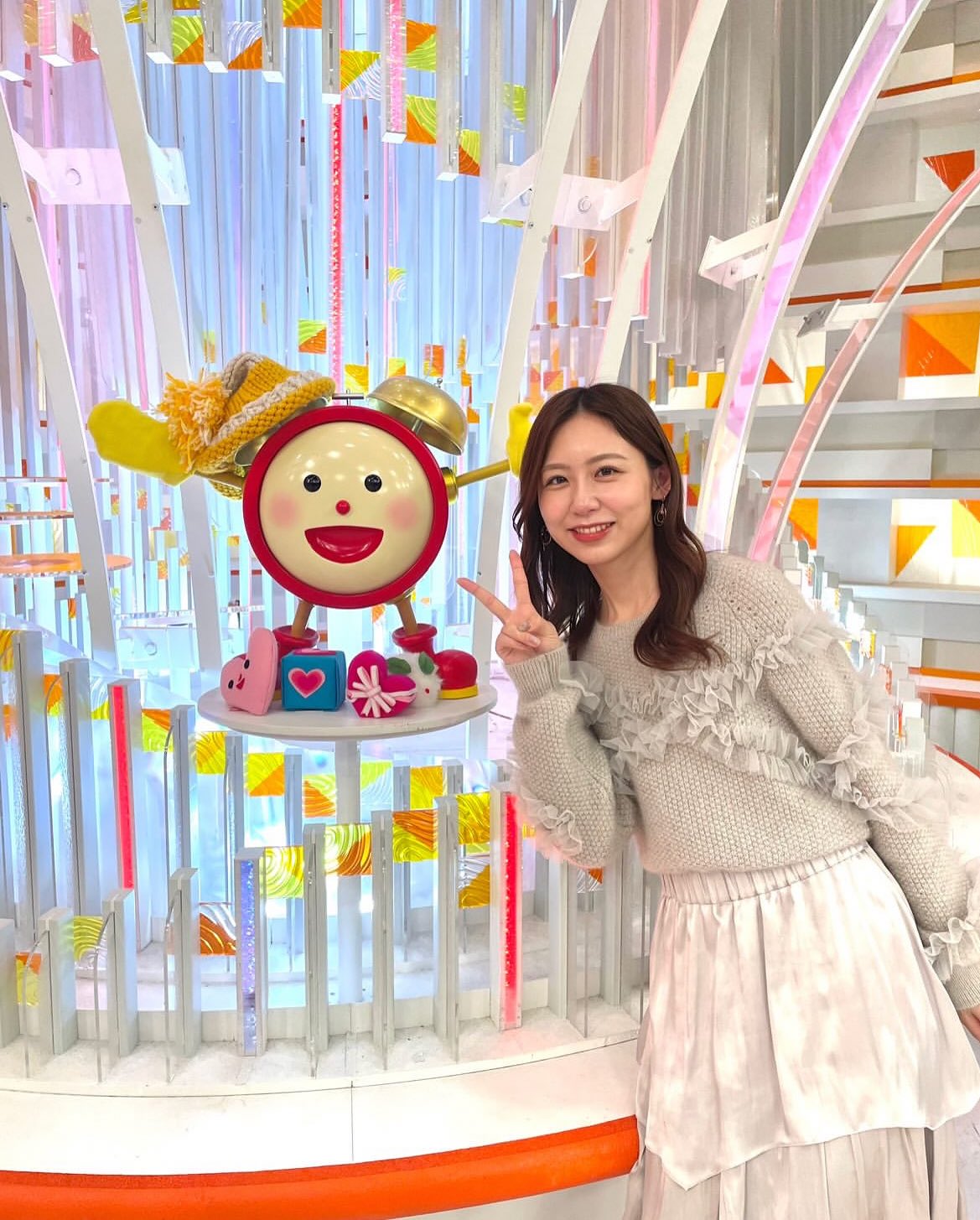かしゅう⭐︎⭐︎めざましテレビ めざましくん Yahoo!オークション - 中古 めざましテレビ めざましくん時計