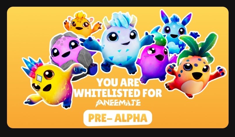 CryptoTiMb3R's tweet photo. I feel honored and am absolutely geeked to be whitelisted for the Pre-Alpha for one of the most beautiful looking games in web3 - @playaneemate 🫡

Don't sleep on @QORPOworld $QORPO 🔥 https://t.co/3TKEMhmduY