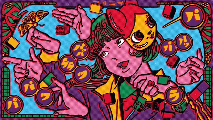 【嬉】ニコニコ超会議『超絵師展 〜IFの楽曲世界展〜』にてツミキP「フォニイ」を私なりに解釈しイラストに落とし込んだ作品を展示していただけることになりました。素敵楽曲と企画にかかわらせていただきとても光栄です!・開催日時: 4/26(土)、4/27(日)・会場:幕張メッセ国際展示場 
