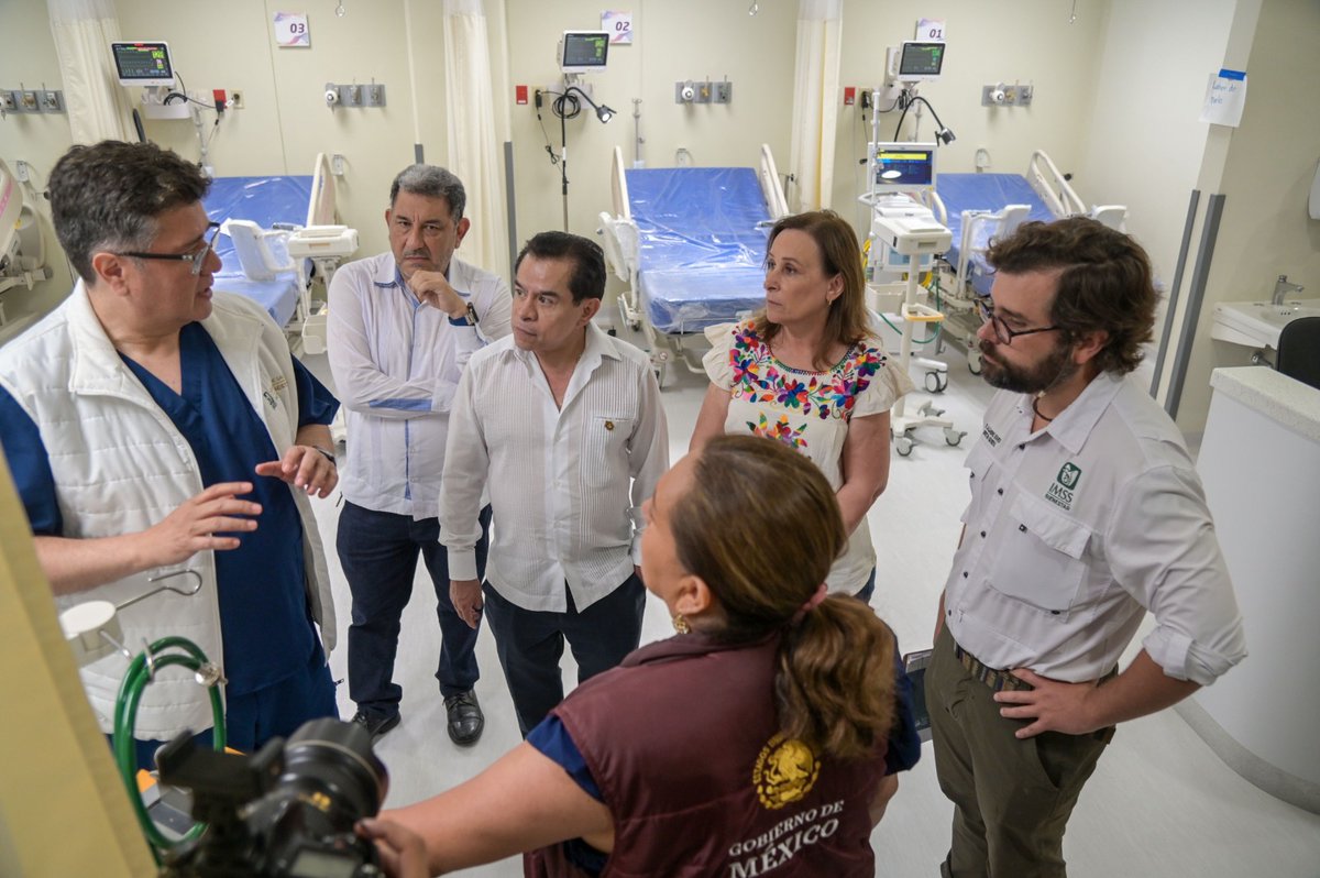Ante la inminente apertura del Hospital de la Mujer y la Niñez del IMSS-Bienestar en Coatzacoalcos, recibimos la visita de la gobernadora <a href="/rocionahle/">Rocío Nahle</a>, con quien recorrimos las instalaciones de este centro médico. Como siempre, la Gobernadora reiteró todo su apoyo para que pronto