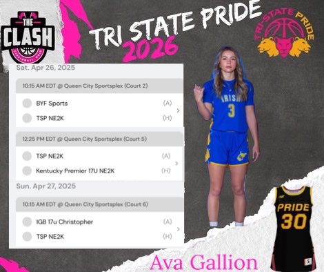 Updated schedule for this weekend! Come catch a game!