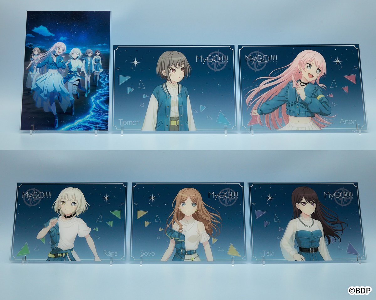 ◤プライズ品紹介? BanG Dream! GiGOキャンペーン 2025 MyGO!!!!!×Ave 