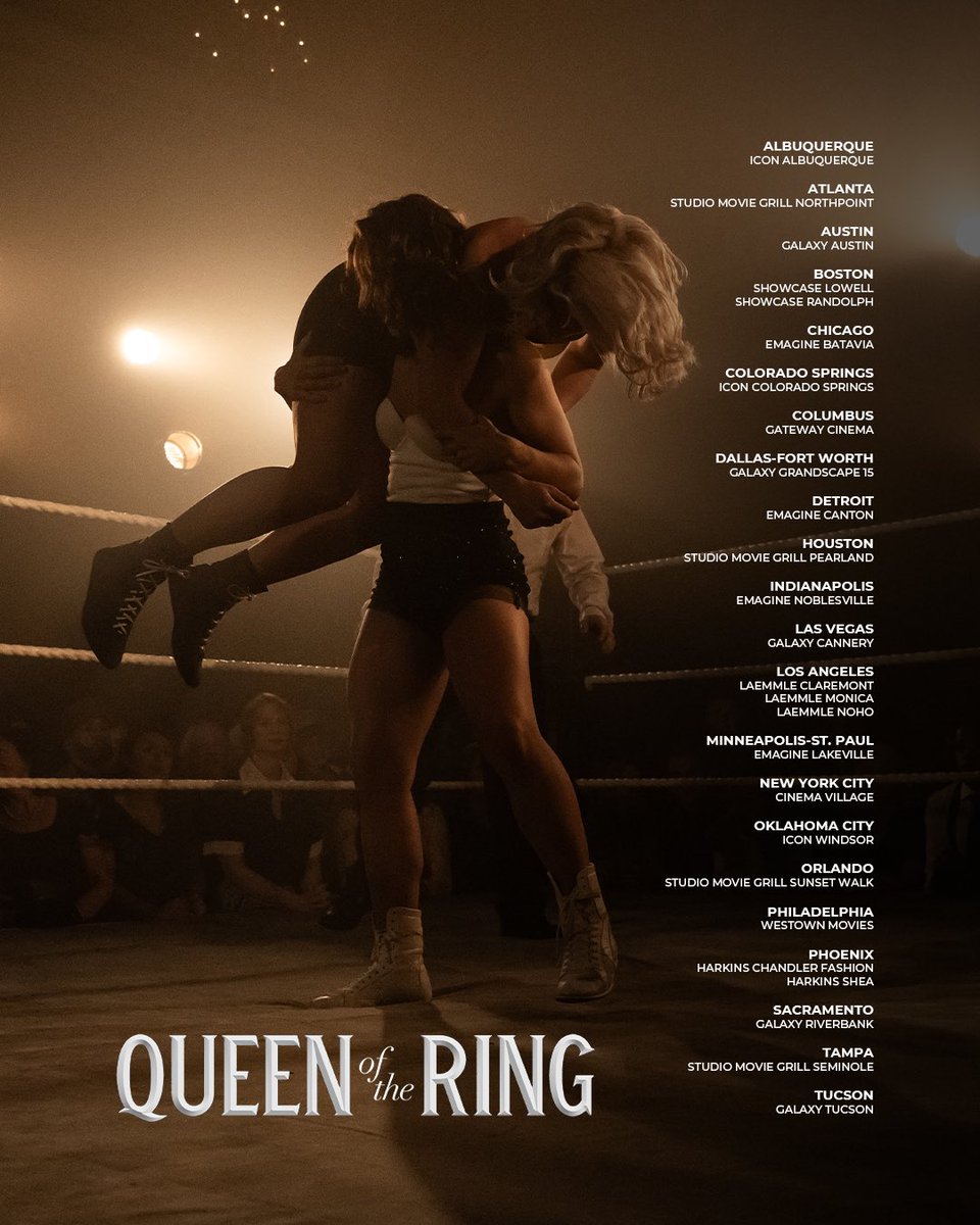 tickets on sale now queenofthering.movie - back in select theaters may 9 for mother’s day weekend!