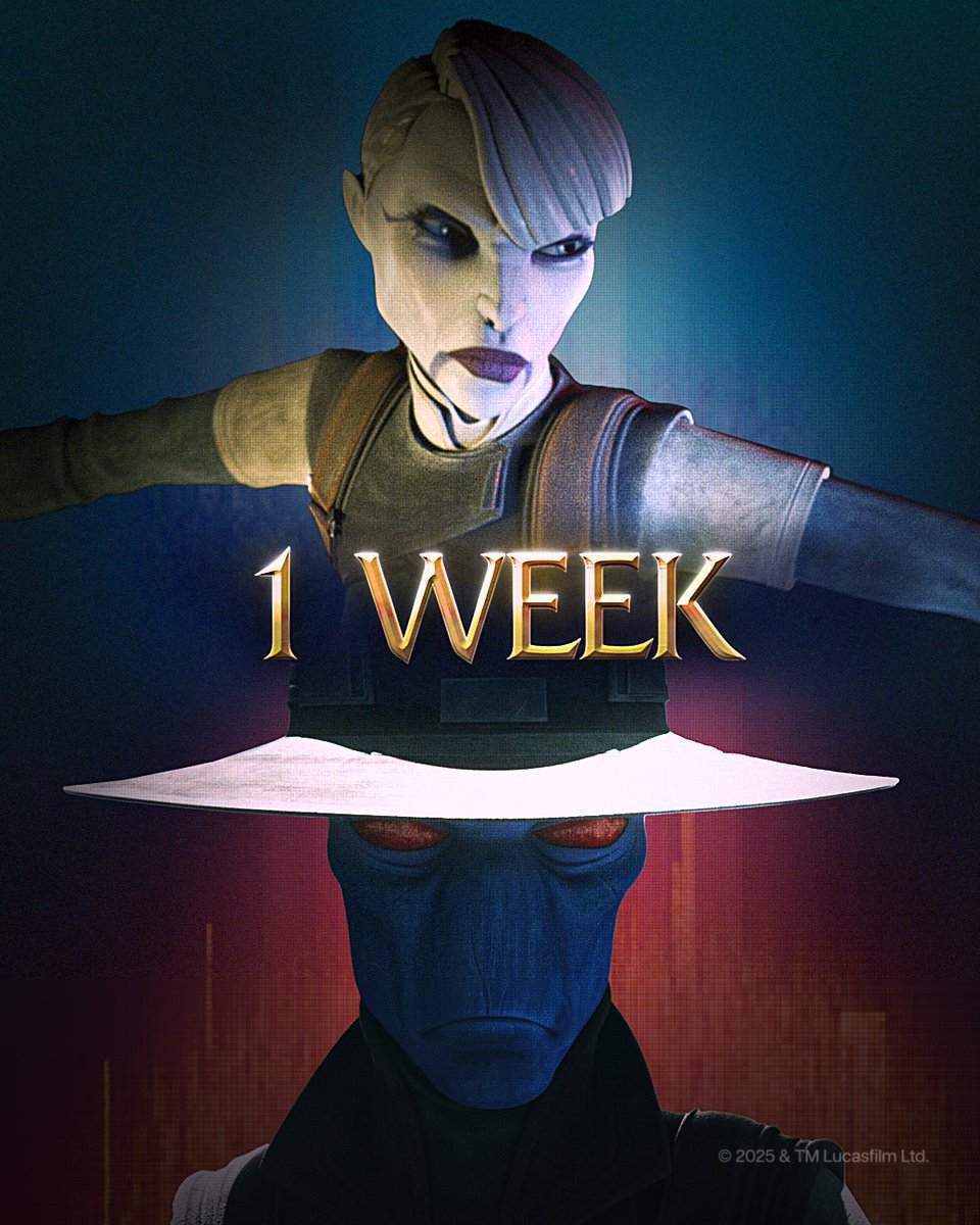 In ONE WEEK, two bounty hunters will survive in the shadows.

Tales of the Underworld arrives May 4 with six all-new Star Wars Original shorts on <a href="/DisneyPlus/">Disney+</a>.