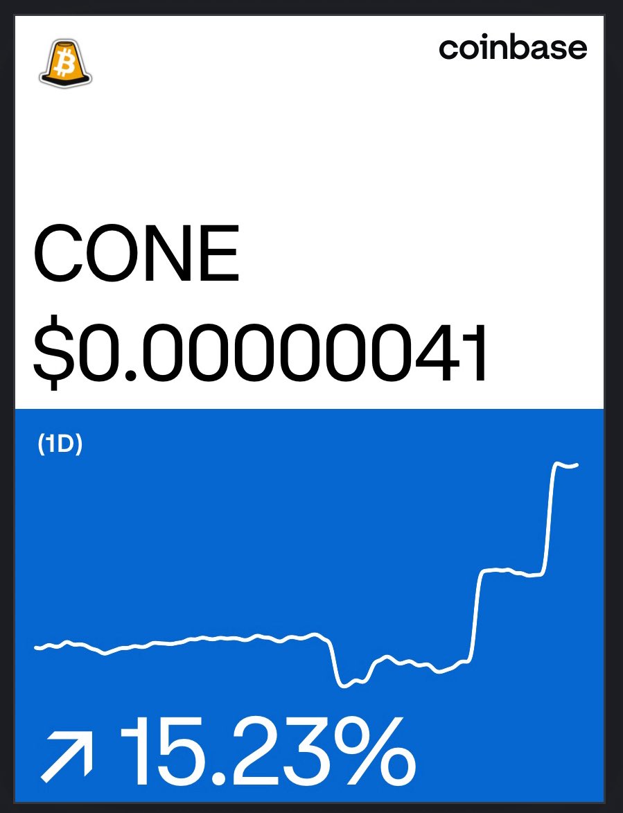 LK (@0xlalitz) on Twitter photo This is <a href="/BitCone_CONE/">BitCone (CONE)</a> $CONE and itโll melt your faces this summer ๐
#Bitcone #CONE This is <a href="/BitCone_CONE/">BitCone (CONE)</a> $CONE and itโll melt your faces this summer ๐
#Bitcone #CONE
