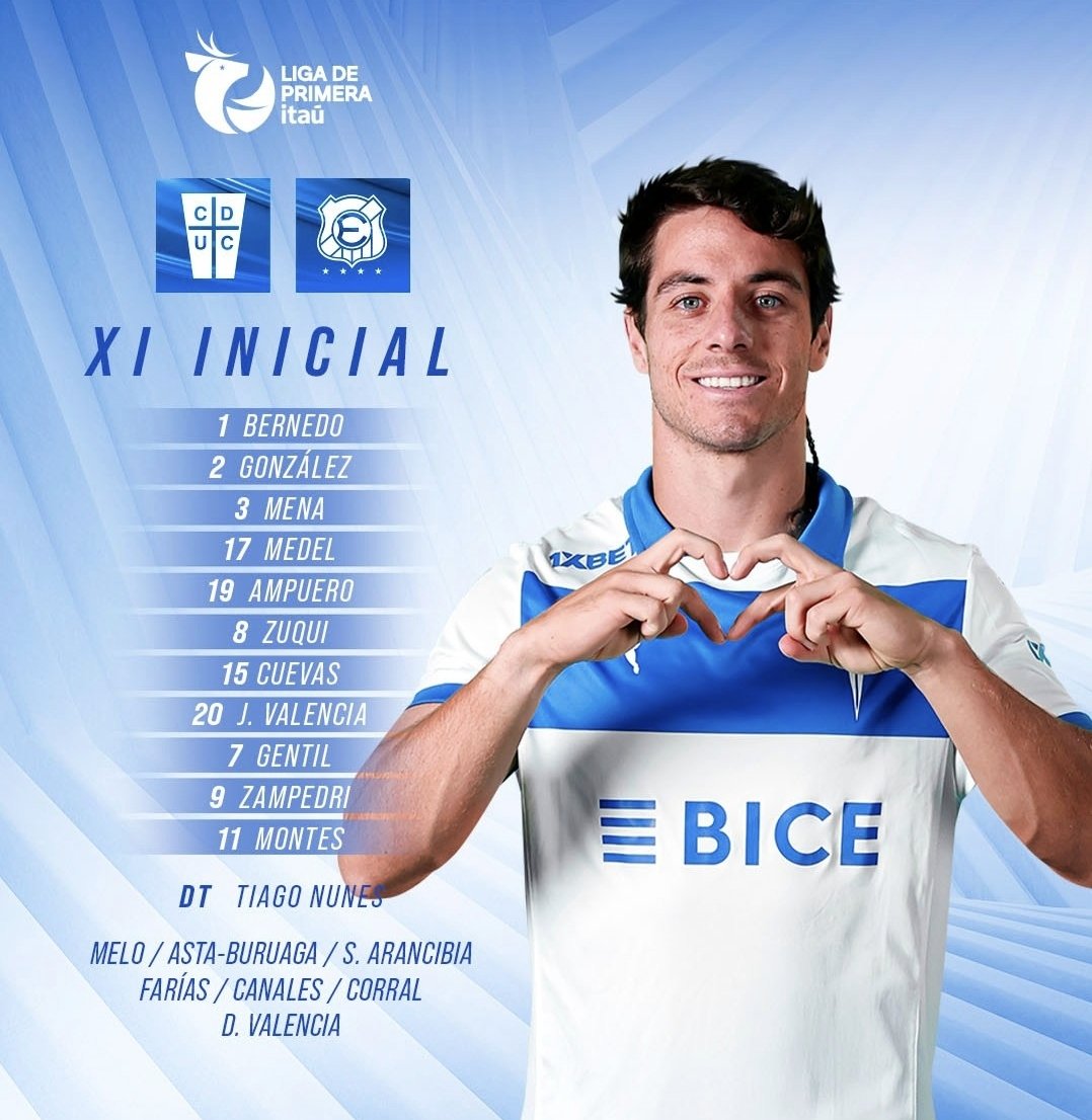 En 11 que salta a la cancha.