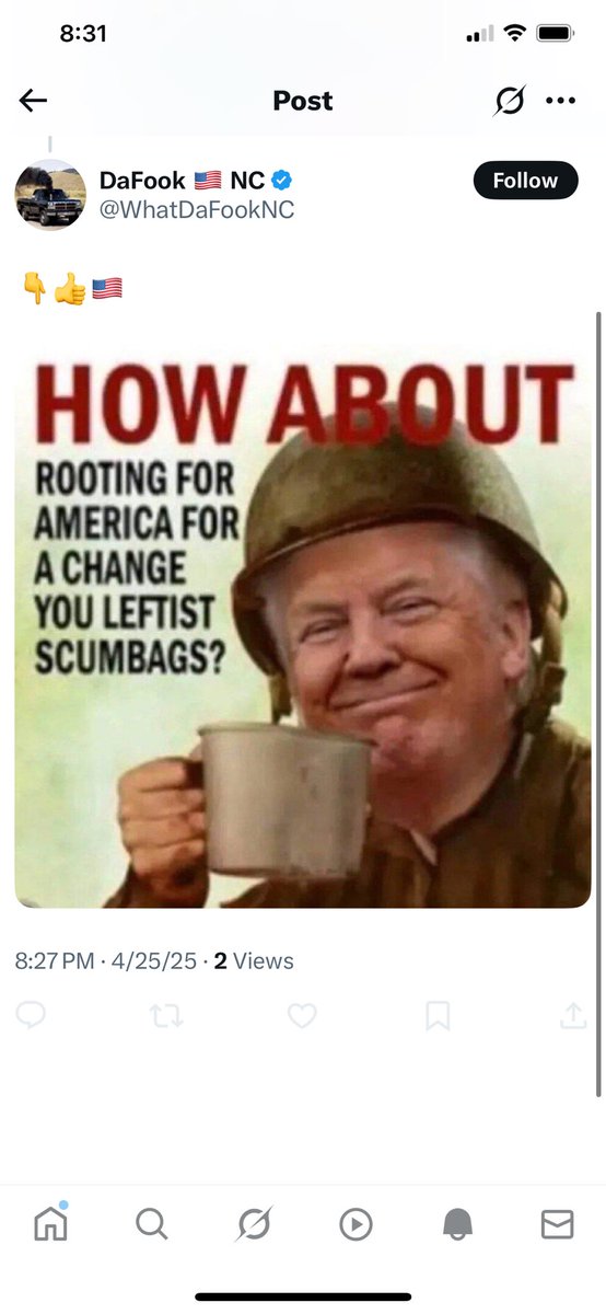 BlondesForBiden's tweet photo. The antisemite ran. https://t.co/B2rhgFpkZx