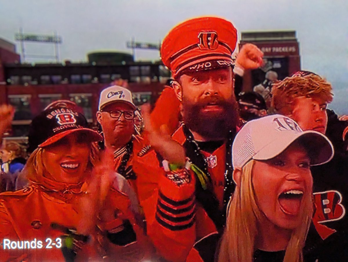 GoPack27's tweet image. Is that Captain Obvious? #NFLDraft2025 #Bengals