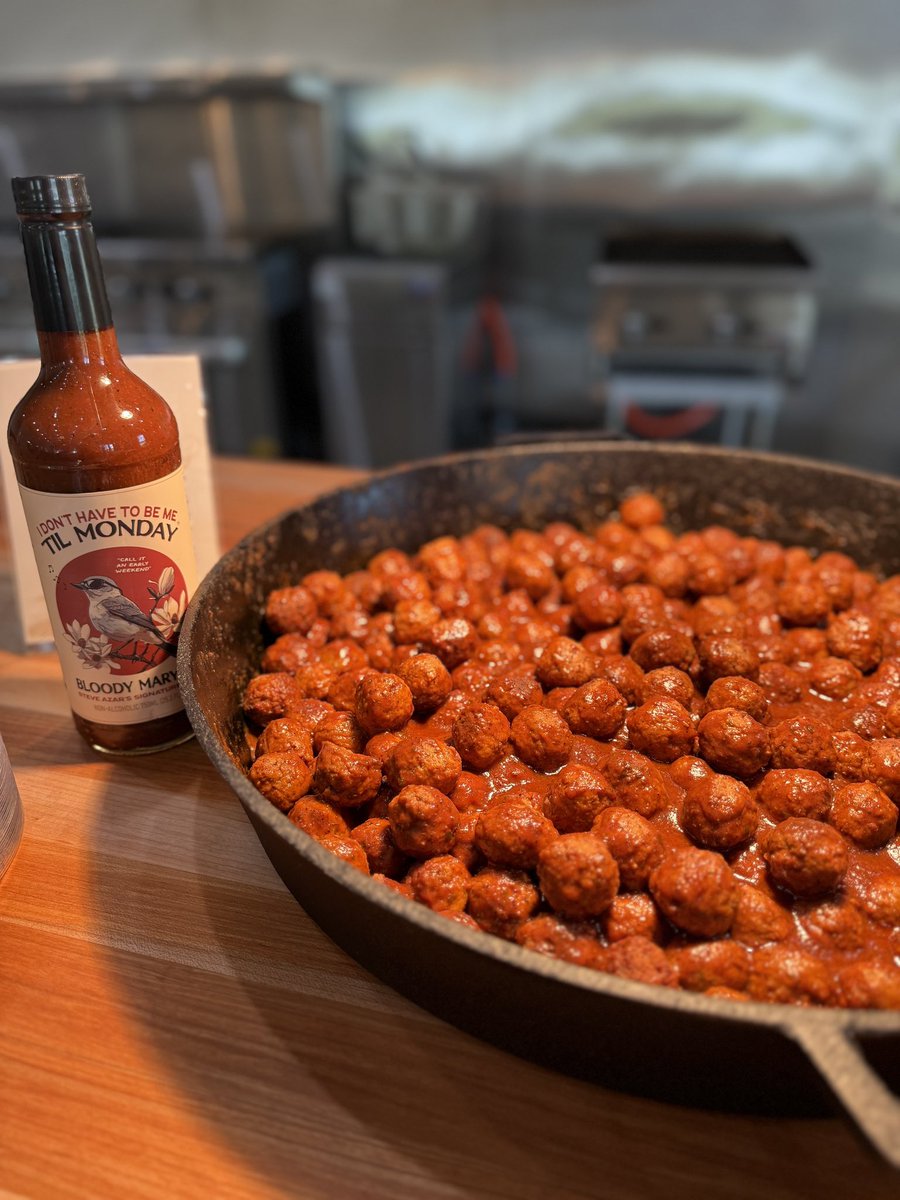I Don’t Have To Be Me ‘Til Monday (@idhtbmtm) on Twitter photo hef David Crews taking <a href="/steveazar/">Steve Azar</a> signature Bloody Mary mix to the Black iron skillet with meatballs for days… wow it looks great! So much u can do with our mix! Give it a try and make sure 2 shake it up <a href="/prrofficial/">Pearl River Resort</a> <a href="/southernbevco/">Southern Beverage</a> @mitchelldistributing @clarkspumpnshop hef David Crews taking <a href="/steveazar/">Steve Azar</a> signature Bloody Mary mix to the Black iron skillet with meatballs for days… wow it looks great! So much u can do with our mix! Give it a try and make sure 2 shake it up <a href="/prrofficial/">Pearl River Resort</a> <a href="/southernbevco/">Southern Beverage</a> @mitchelldistributing @clarkspumpnshop